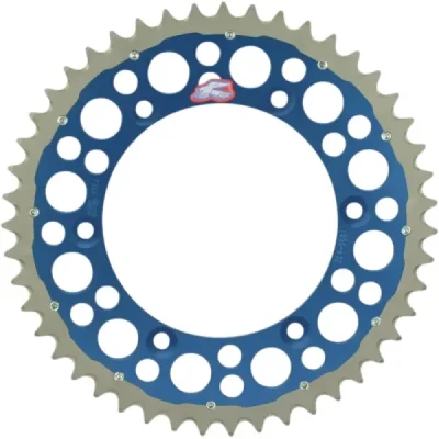 Zębatka tylna Twinring 270 48 stalowo-aluminiowa niebieski 48 YZ/YZF/WR - RENTHAL Zębatka tylna Twinring 270 48 stalowo-aluminiowa niebieski 48 YZ/YZF/WR - RENTHAL