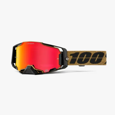 Gogle Armega Hiper Glory brązowy/czarny szybka czerwone lustro - 100 Procent Gogle Armega Hiper Glory brązowy/czarny szybka czerwone lustro - 100 Procent