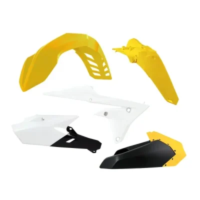 Komplet plastików Racetech Yamaha WRF 250 15-19 WRF 450 16-18 biały czarny żółty (WRF-GY0-915)