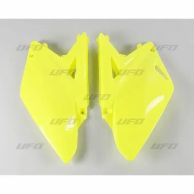 Komplet plastikowych osłon bocznych tylnych UFO Suzuki RMZ 250 10-18 żółty Fluo (SU04929DFLU) Komplet plastikowych osłon bocznych tylnych UFO Suzuki RMZ 250 10-18 żółty Fluo (SU04929DFLU)
