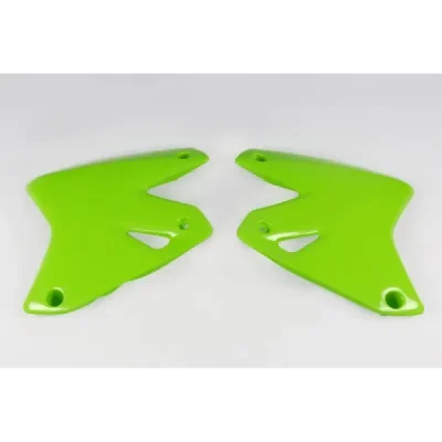 Osłony chłodnicy UFO Kawasaki KLX 400R 03-21 zielony (KA03742026) Osłony chłodnicy UFO Kawasaki KLX 400R 03-21 zielony (KA03742026)
