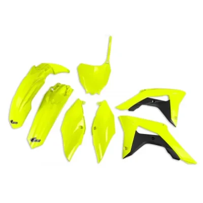Komplet plastików UFO Honda CRF 250R 18-21 CRF 450R 17-20 żółty fluo (HOKIT119DFLU) Komplet plastików UFO Honda CRF 250R 18-21 CRF 450R 17-20 żółty fluo (HOKIT119DFLU)