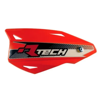Osłony rąk Vertigo czerwone z mocowaniami do kierownicy - RACETECH Osłony rąk Vertigo czerwone z mocowaniami do kierownicy - RACETECH