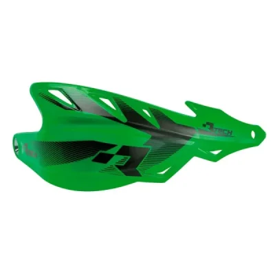 Osłony rąk Raptor zielone z mocowaniami na kierownicę 22,2mm i 28,6mm - RACETECH Osłony rąk Raptor zielone z mocowaniami na kierownicę 22,2mm i 28,6mm - RACETECH