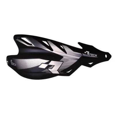 Osłony rąk Raptor czarne z mocowaniami na kierownicę 22,2mm i 28,6mm - RACETECH Osłony rąk Raptor czarne z mocowaniami na kierownicę 22,2mm i 28,6mm - RACETECH