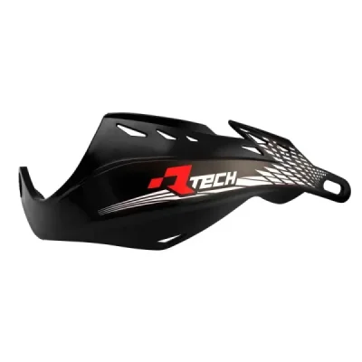 Osłony rąk Gladiator Easy czarne z mocowaniami na kierownicę 22,2mm i 28,6mm - RACETECH