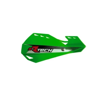 Osłony rąk Dual Evo zielony z mocowaniami do kierownicy - RACETECH Osłony rąk Dual Evo zielony z mocowaniami do kierownicy - RACETECH