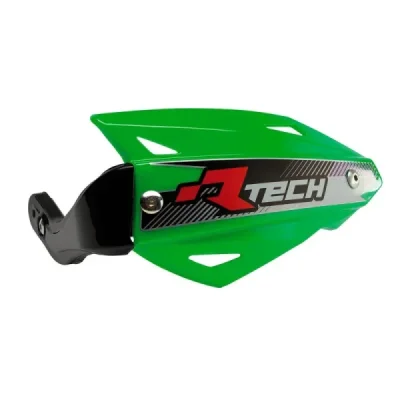 Osłony rąk Vertigo ATV zielone z 3 rodzajami mocowań do kierownicy - RACETECH Osłony rąk Vertigo ATV zielone z 3 rodzajami mocowań do kierownicy - RACETECH