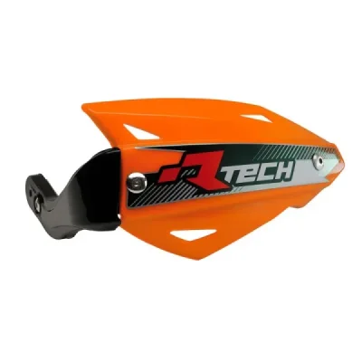Osłony rąk Vertigo ATV pomarańczowy z 3 rodzajami mocowań do kierownicy - RACETECH Osłony rąk Vertigo ATV pomarańczowy z 3 rodzajami mocowań do kierownicy - RACETECH