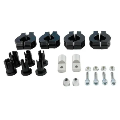Mocowania osłon dłoni - handbarów plastikowe 22mm i 28mm Racetech (KITMOUNT014) Mocowania osłon dłoni - handbarów plastikowe 22mm i 28mm Racetech (KITMOUNT014)