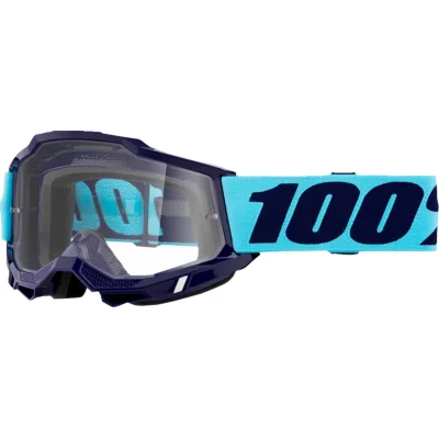 Gogle Accuri 2 Vaulter niebieski/granatowy szybka przeźroczysta - 100 Procent