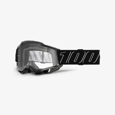 Gogle Accuri 2 Blackline czarny/biały szybka przeźroczysta - 100 Procent Gogle Accuri 2 Blackline czarny/biały szybka przeźroczysta - 100 Procent
