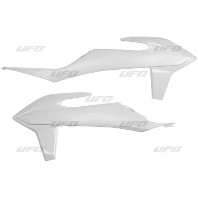 Osłony chłodnicy UFO KTM SX SXF 19-20 białe (KT04092047) Osłony chłodnicy UFO KTM SX SXF 19-20 białe (KT04092047)