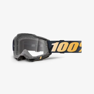 Gogle Accuri 2 Risland czarny/żółty szybka przeźroczysta - 100 Procent Gogle Accuri 2 Risland czarny/żółty szybka przeźroczysta - 100 Procent