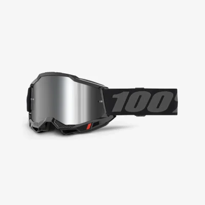 Gogle Accuri 2 Black czarny/pomarańczowy szybka srebrne lustro - 100 Procent Gogle Accuri 2 Black czarny/pomarańczowy szybka srebrne lustro - 100 Procent