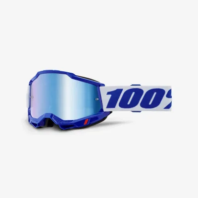 Gogle Accuri 2 Blue niebieski/biały szybka niebieskie lustro - 100 Procent Gogle Accuri 2 Blue niebieski/biały szybka niebieskie lustro - 100 Procent