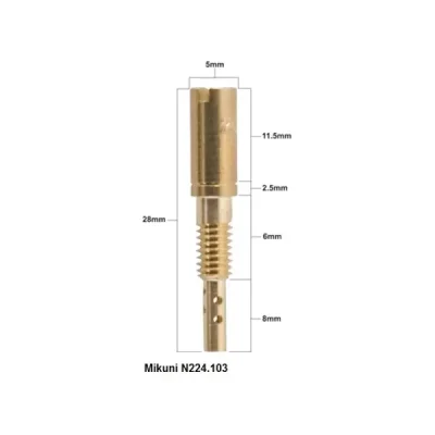 Dysza wolnych obrotów ProX typ Mikuni N224.103 [15] (1 szt.) (49.015/1)