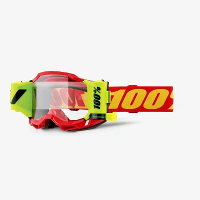 Gogle Accuri 2 Forecast Roll-Off Red czerwony/czarny/żółty fluo szybka przeźroczysta - 100 Procent Gogle Accuri 2 Forecast Roll-Off Red czerwony/czarny/żółty fluo szybka przeźroczysta - 100 Procent
