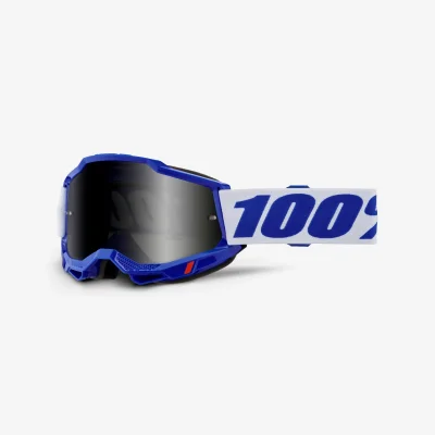 Gogle Accuri 2 Enduro Moto Blue niebieski/biały szybka przyciemniana - 100 Procent Gogle Accuri 2 Enduro Moto Blue niebieski/biały szybka przyciemniana - 100 Procent