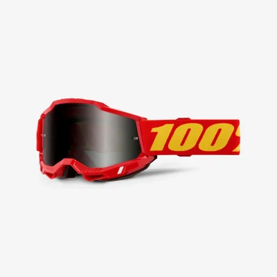 Gogle Accuri 2 Sand Red czerwony/żółty szybka przyciemniana - 100 Procent Gogle Accuri 2 Sand Red czerwony/żółty szybka przyciemniana - 100 Procent