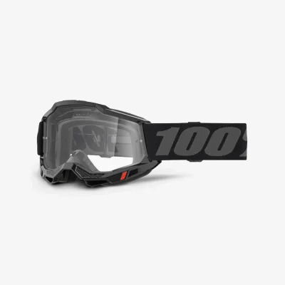 Gogle Accuri 2 Youth Junior Black czarny/szary szybka przeźroczysta - 100 Procent Gogle Accuri 2 Youth Junior Black czarny/szary szybka przeźroczysta - 100 Procent