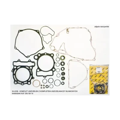 Zestaw uszczelek silnika ProX Kawasaki KXF 250 09-13 (34.4339) Zestaw uszczelek silnika ProX Kawasaki KXF 250 09-13 (34.4339)