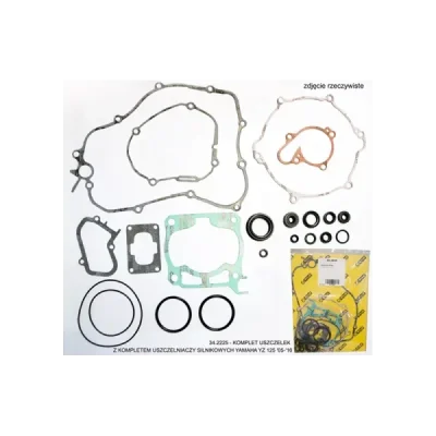 Zestaw uszczelek silnika ProX Yamaha YZ 125 05-14 (34.2225) Zestaw uszczelek silnika ProX Yamaha YZ 125 05-14 (34.2225)