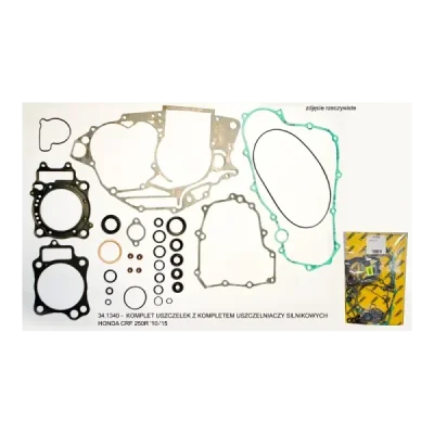Zestaw uszczelek silnika ProX Honda CRF 250 R 10-15 (34.1340) Zestaw uszczelek silnika ProX Honda CRF 250 R 10-15 (34.1340)