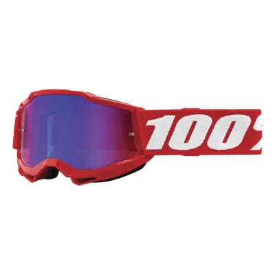 Gogle Accuri 2 Youth Junior Red czerwony szybka niebieskie/czerwone lustro - 100 Procent Gogle Accuri 2 Youth Junior Red czerwony szybka niebieskie/czerwone lustro - 100 Procent