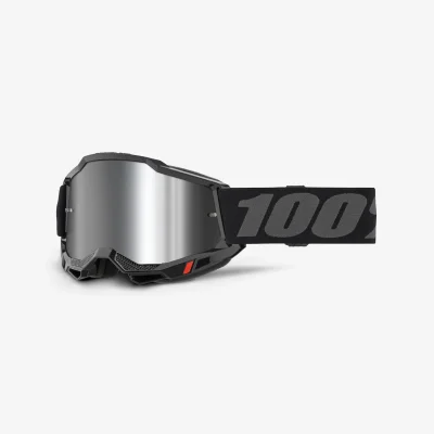 Gogle Accuri 2 Youth Junior Black czarny/szary szybka srebrne lustro - 100 Procent Gogle Accuri 2 Youth Junior Black czarny/szary szybka srebrne lustro - 100 Procent