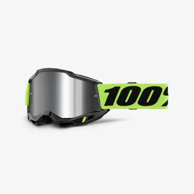 Gogle Accuri 2 Youth Junior Neon Yellow żółty fluo/czarny szybka srebrne lustro - 100 Procent Gogle Accuri 2 Youth Junior Neon Yellow żółty fluo/czarny szybka srebrne lustro - 100 Procent