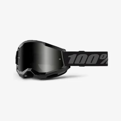 Gogle Strata 2 Sand Black czarny/szary szybka przyciemniana - 100 Procent