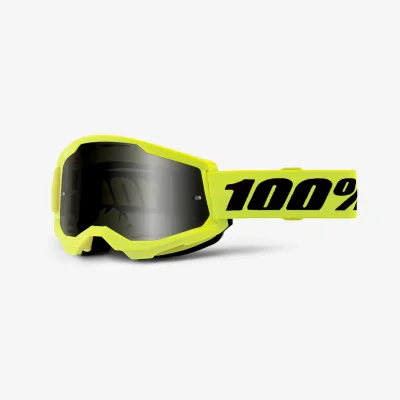 Gogle Strata 2 Sand Neon Yellow żółty/czarny szybka przyciemniana - 100 Procent