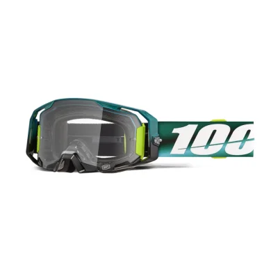 Gogle Armatic Polarity zielony/biały szybka przeźroczysta - 100 Procent Gogle Armatic Polarity zielony/biały szybka przeźroczysta - 100 Procent
