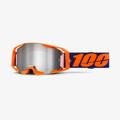 Gogle Armatic Neon Orange pomarańczowy/fioletowy szybka srebrne lustro - 100 Procent Gogle Armatic Neon Orange pomarańczowy/fioletowy szybka srebrne lustro - 100 Procent