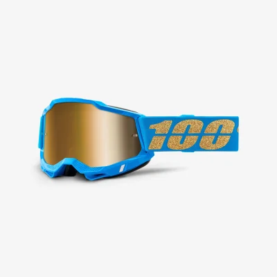 Gogle Accuri 2 Waterloo niebieski/złoty szybka złote lustro - 100 Procent Gogle Accuri 2 Waterloo niebieski/złoty szybka złote lustro - 100 Procent