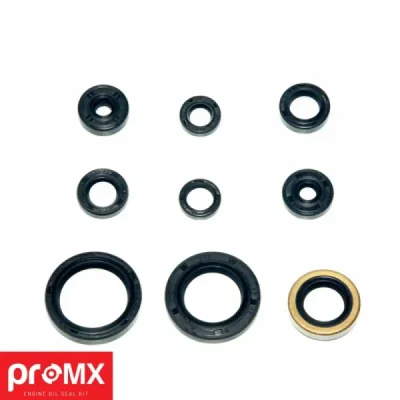 Komplet - zestaw uszczelniaczy silnikowych 9szt ProMX Kawasaki KXF 250 04-05 Suzuki RMZ 250 04-05 (PR0204)