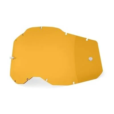 Szybka do gogli Racecraft 2/Accuri 2/Strata 2 złota - 100 Procent Szybka do gogli Racecraft 2/Accuri 2/Strata 2 złota - 100 Procent