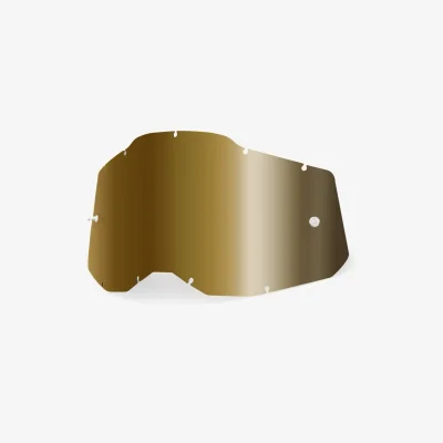 Szybka do gogli Racecraft 2/Accuri 2/Strata 2 złote lustro true - 100 Procent Szybka do gogli Racecraft 2/Accuri 2/Strata 2 złote lustro true - 100 Procent