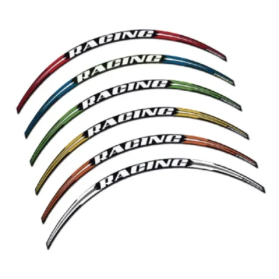 Taśma ozdobna Racing zielona wypukła - PRO GRIP