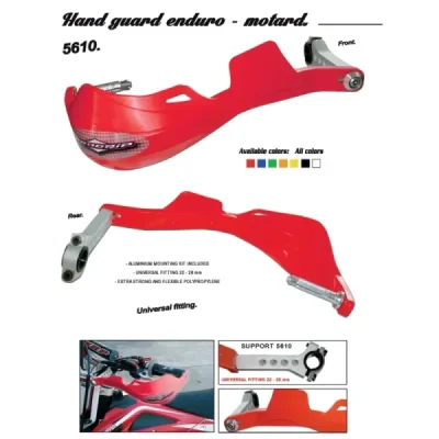 Komplet osłon dłoni Enduro zielony (PA5610VE) Komplet osłon dłoni Enduro zielony (PA5610VE)