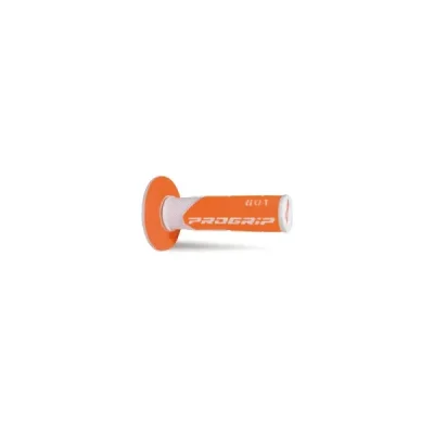 Manetki PG801 dwuskładnikowe biały/pomarańczowy fluo 22+25mm dł.115mm off road - PRO GRIP Manetki PG801 dwuskładnikowe biały/pomarańczowy fluo 22+25mm dł.115mm off road - PRO GRIP