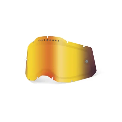 Szybka do gogli Racecraft 2/Accuri 2/Strata 2 podwójna wentylowana czerwone lustro - 100 Procent Szybka do gogli Racecraft 2/Accuri 2/Strata 2 podwójna wentylowana czerwone lustro - 100 Procent