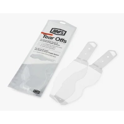 Zrywki do gogli Racecraft 2/Accuri 2/Strata 2 laminowane 2x7szt - 100 Procent Zrywki do gogli Racecraft 2/Accuri 2/Strata 2 laminowane 2x7szt - 100 Procent