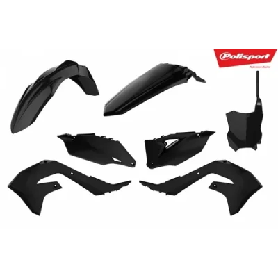 Zestaw plastików Body Kit Polisport czarny (90818)
