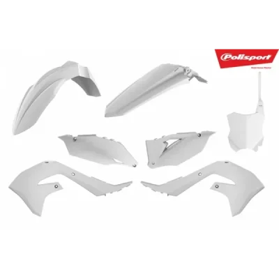 Zestaw plastików Body Kit Polisport biały (90817)