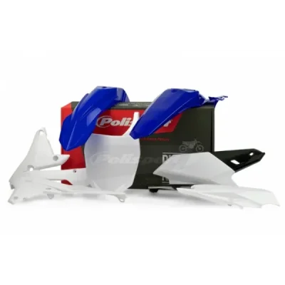 Zestaw plastików Body Kit Polisport niebiesko biały czarny (90769) Zestaw plastików Body Kit Polisport niebiesko biały czarny (90769)