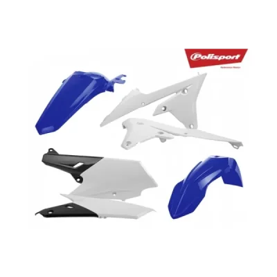 Zestaw plastików Body Kit Polisport niebieski 98 czarny biały (90729) Zestaw plastików Body Kit Polisport niebieski 98 czarny biały (90729)