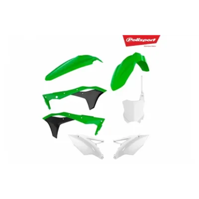 Zestaw plastików Body Kit Polisport zielony 05 czarny (90713) Zestaw plastików Body Kit Polisport zielony 05 czarny (90713)