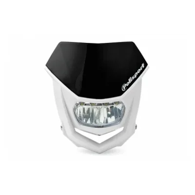 Lampa przednia owiewka Polisport Halo Led biało-czarna (8667100002) Lampa przednia owiewka Polisport Halo Led biało-czarna (8667100002)